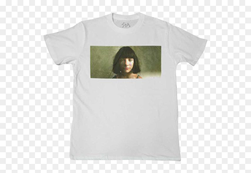 Maddie Tour Photo White Tee - Sia Tour T Shirt, HD Png Download - white tee png