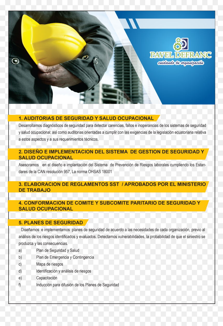 Prevencion De Riesgos Laborales, HD Png Download - bienvenido png