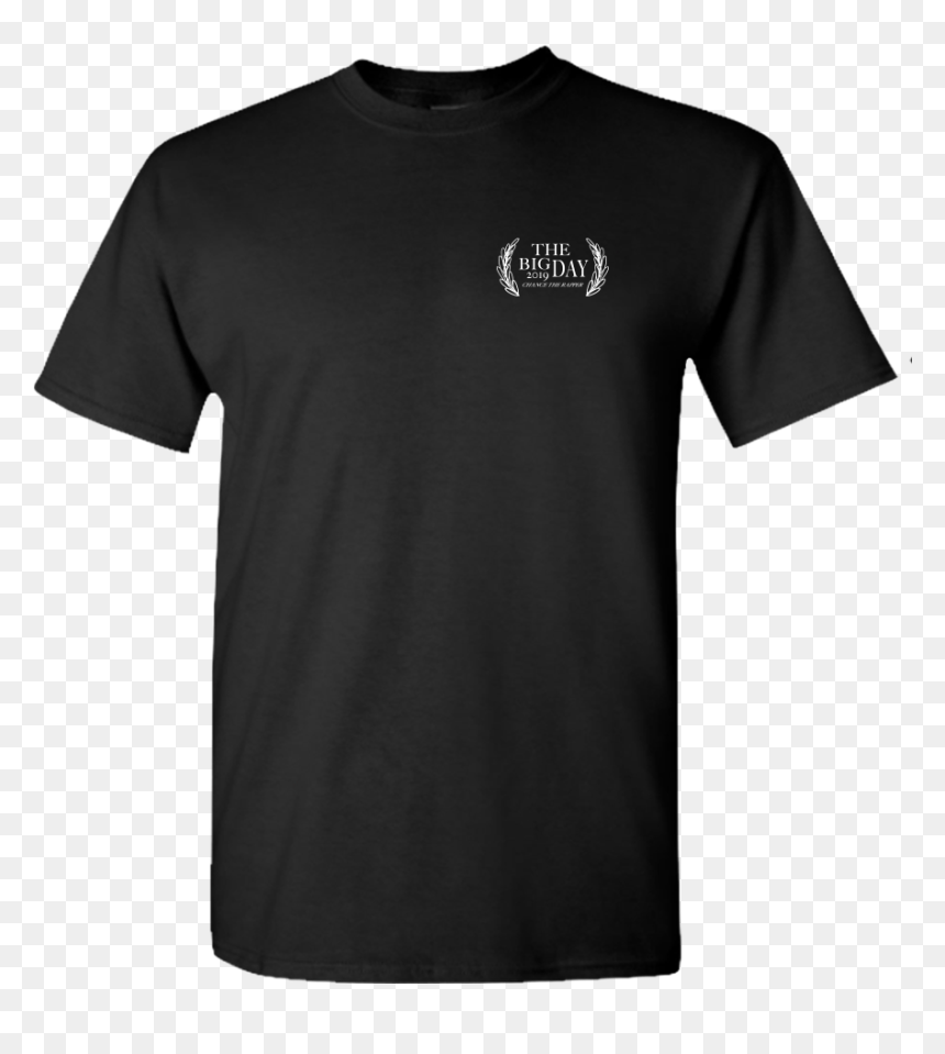 Big Heart Tee Black Front, HD Png Download - white tee png