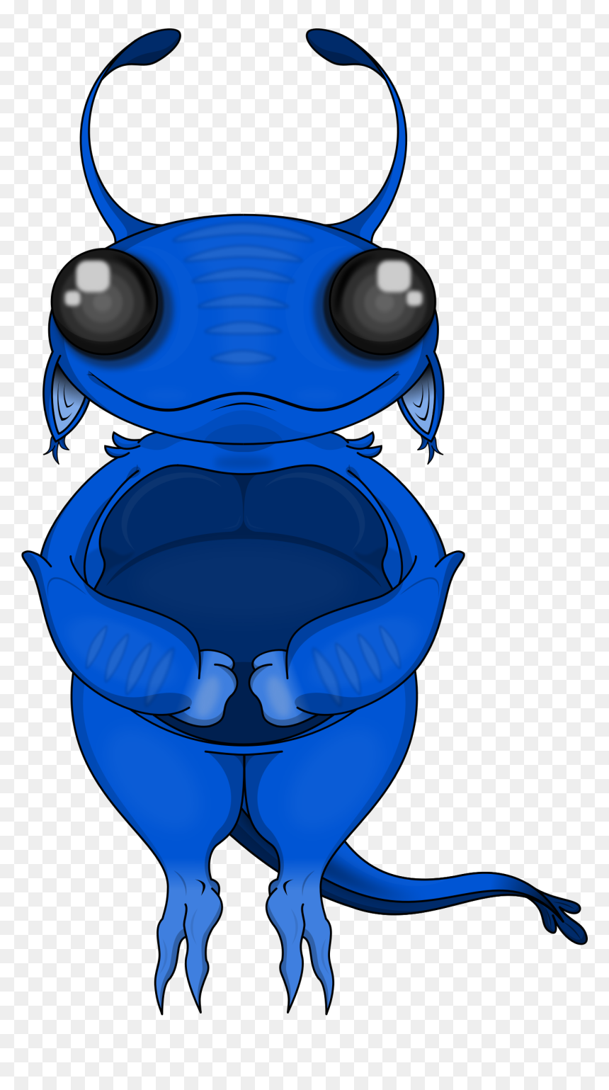 Blue Alien Clipart - Blue Alien Png, Transparent Png - alien clipart png