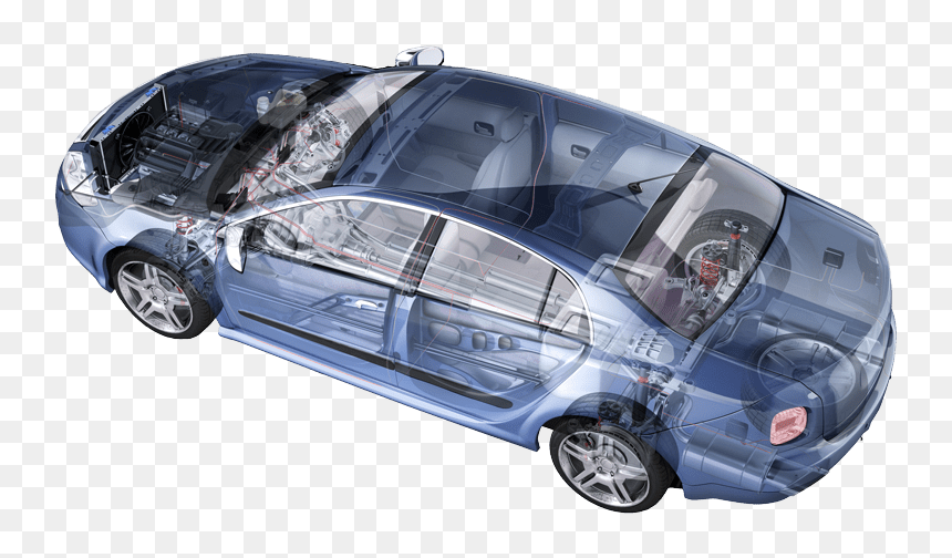 Controller Area Network In Vehicle, HD Png Download - destroyed car png