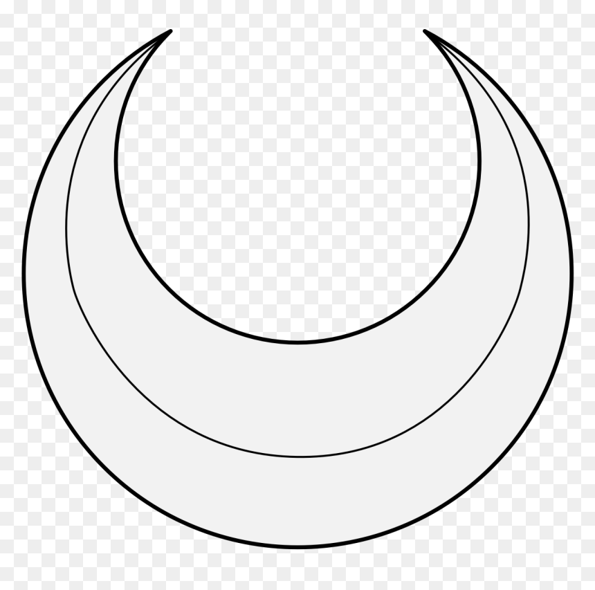 Circle, HD Png Download - moon crescent png