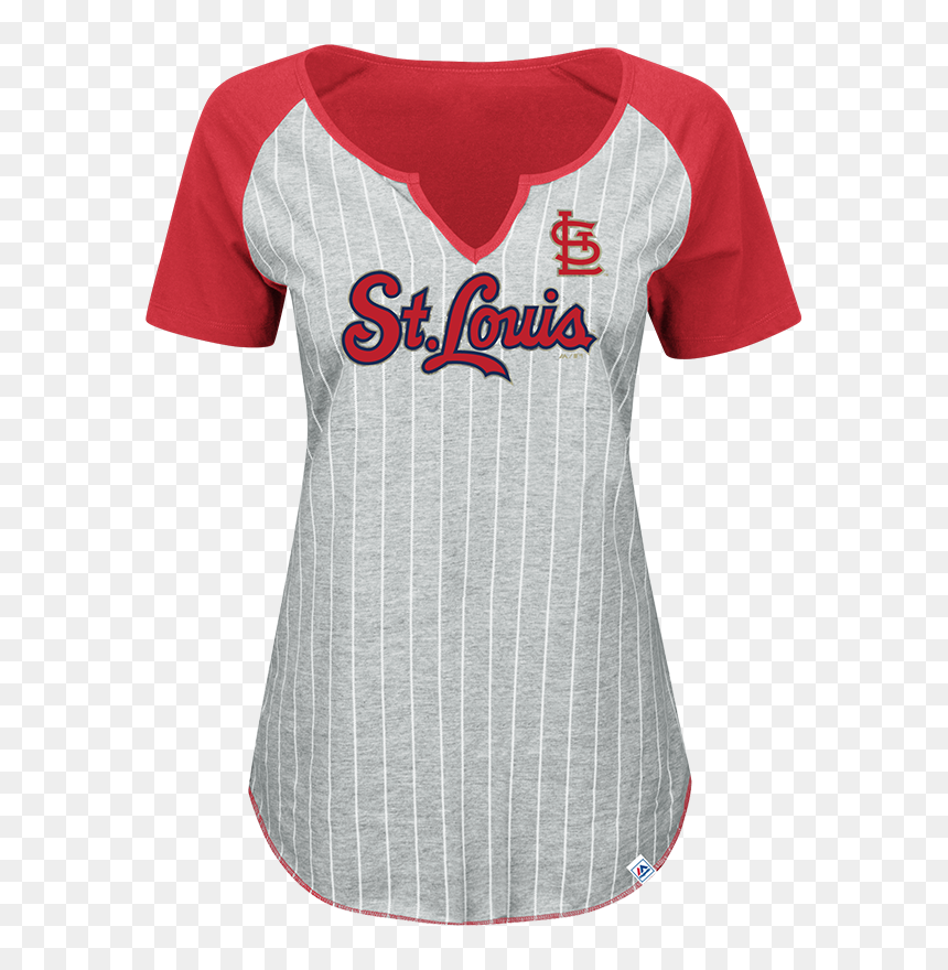 Louis Cardinals Ladies From The Stretch Fashion T Shirt - Active Shirt, HD Png Download - st louis cardinals png