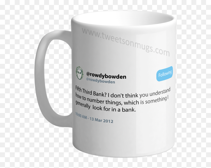 Mug, HD Png Download - fifth third bank png