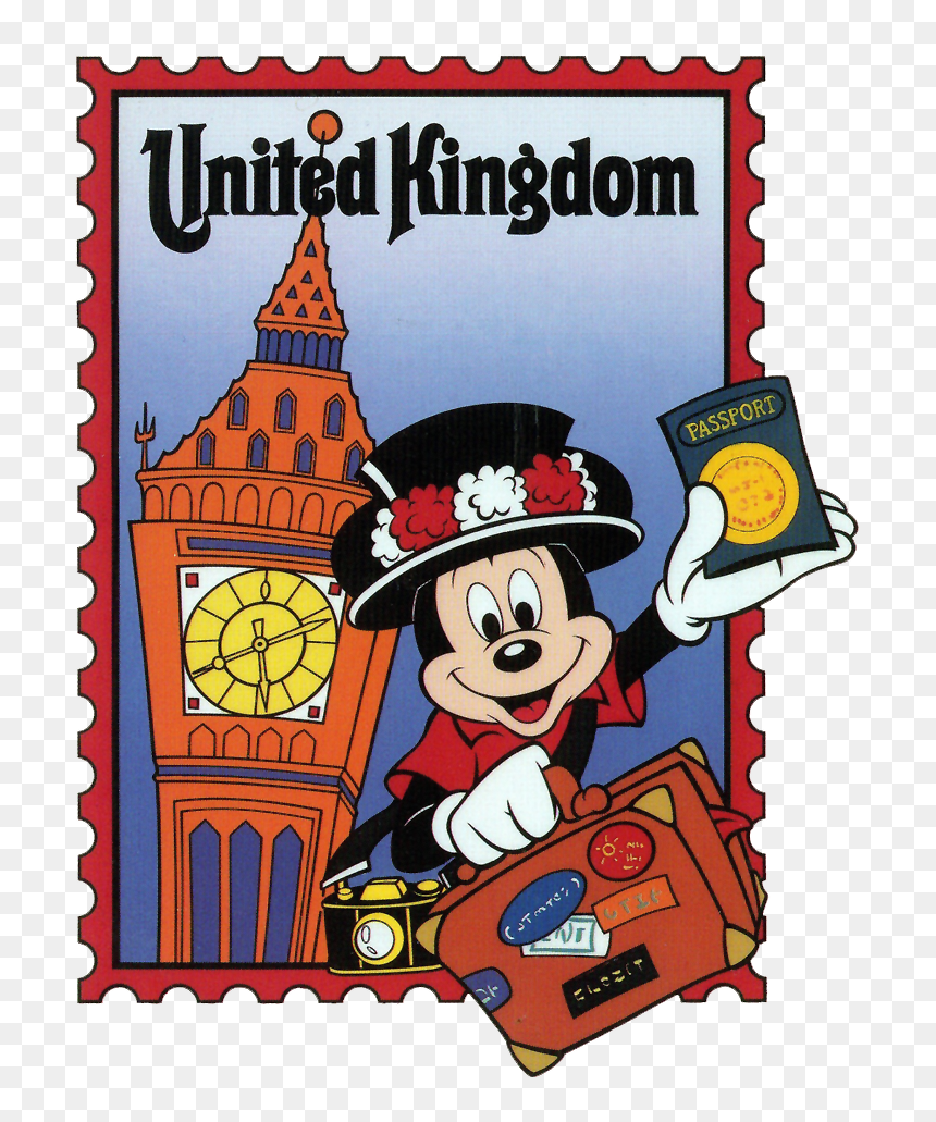 International Mickey Mouse Clipart - Mickey United Kingdom, HD Png Download - mickey mouse clipart png