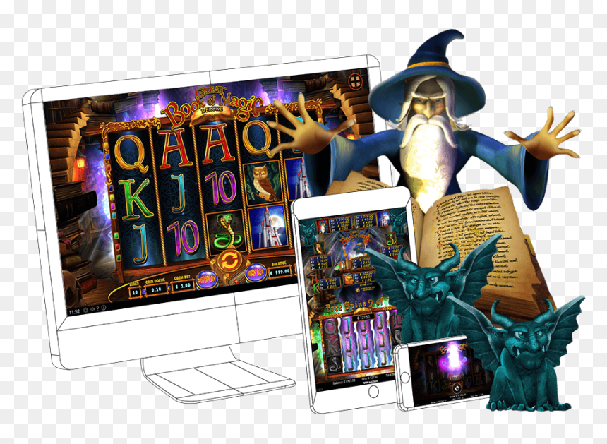 Great Book Of Magic Deluxe - Cartoon, HD Png Download - magic book png
