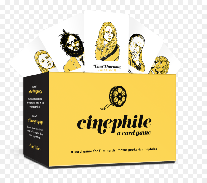 Cinephilebox - Cinephile A Card Game, HD Png Download - movie marquee png