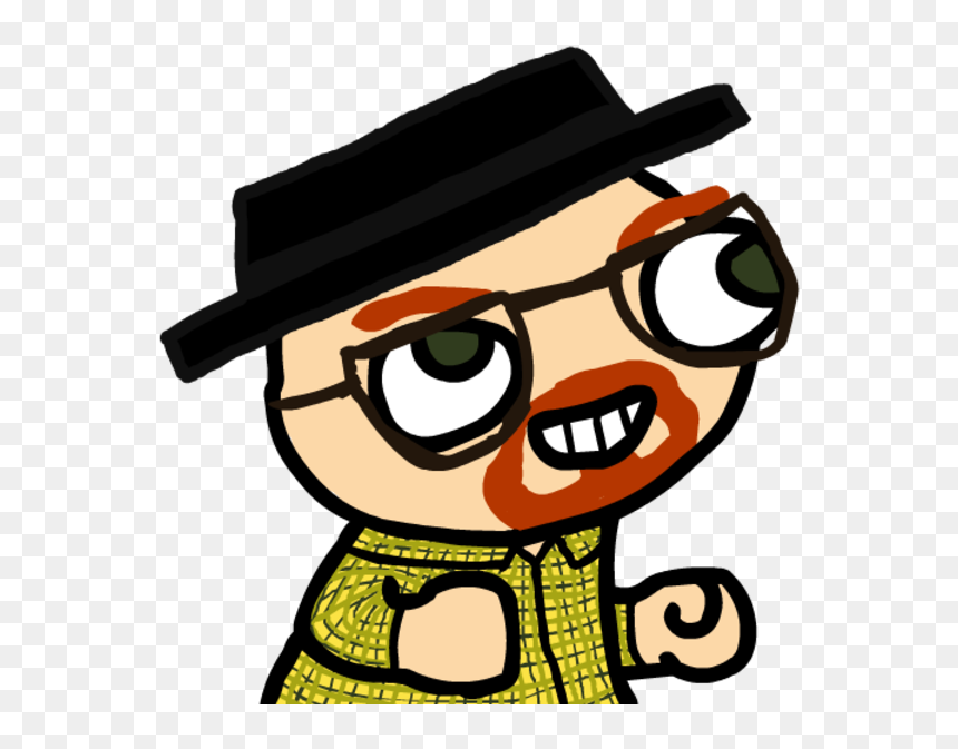 Walter White Jesse Pinkman Eyewear Vision Care Cartoon - Walter White Fsjal, HD Png Download - heisenberg png