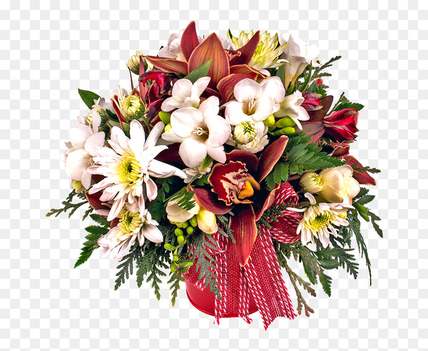 Bouquet, HD Png Download - flower arrangement png