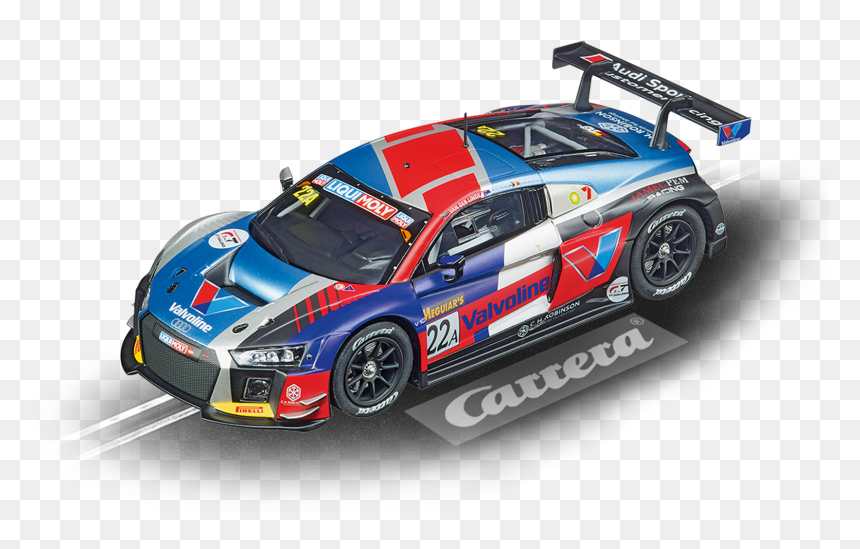 Audi R8 Lms N 22 A Carrera Slot, HD Png Download - audi r8 png
