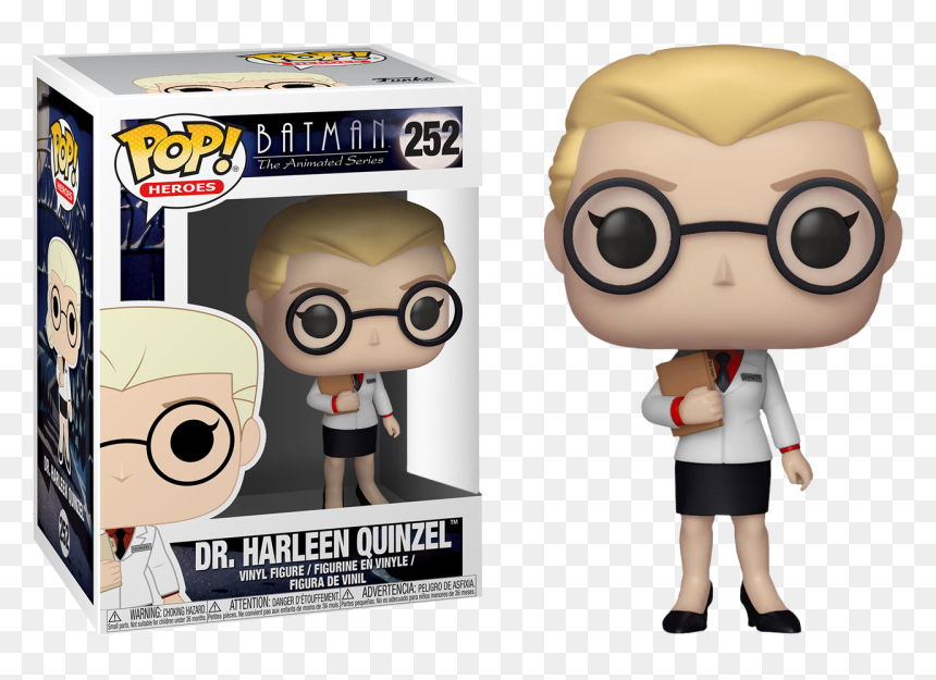 Funko Pop Dr Harleen Quinzel, HD Png Download - batman cartoon png