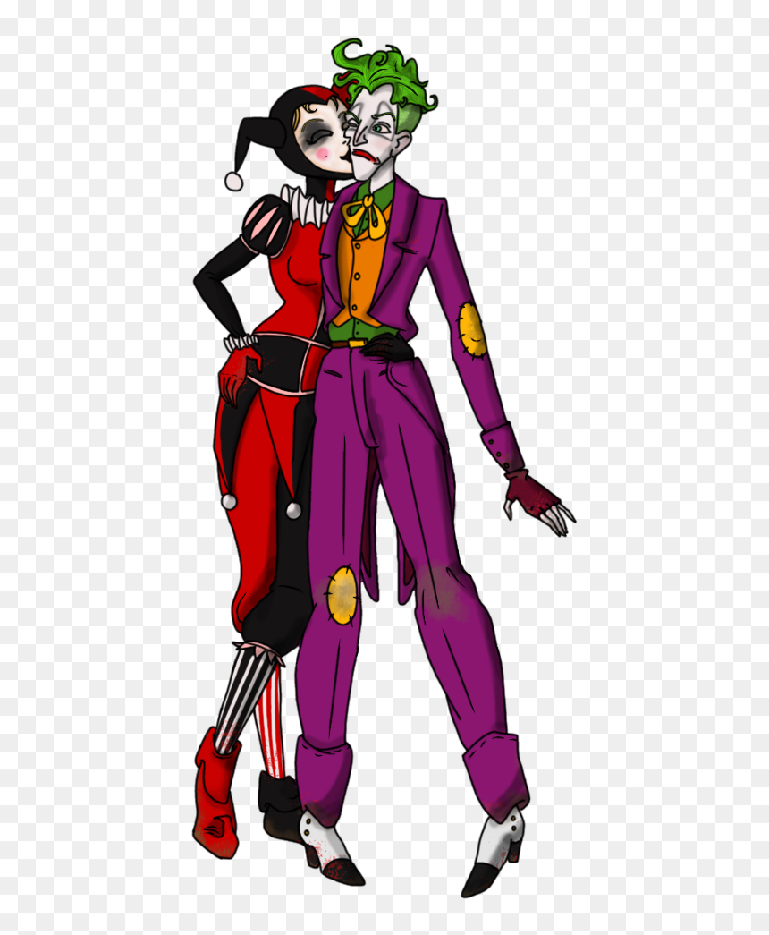 #harleyquinn #joker #batman #cartoons #cartoon #marvel - Joker Illustration Png, Transparent Png - batman cartoon png