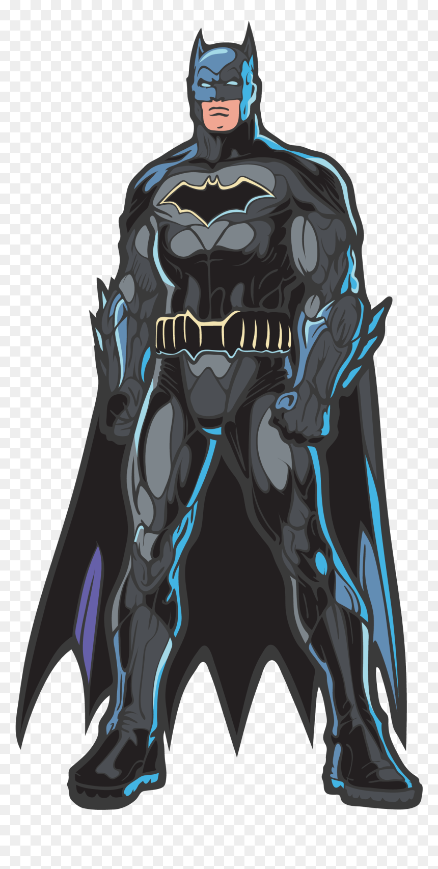 Clip Art Batman Image - Batman Figpin, HD Png Download - batman cartoon png