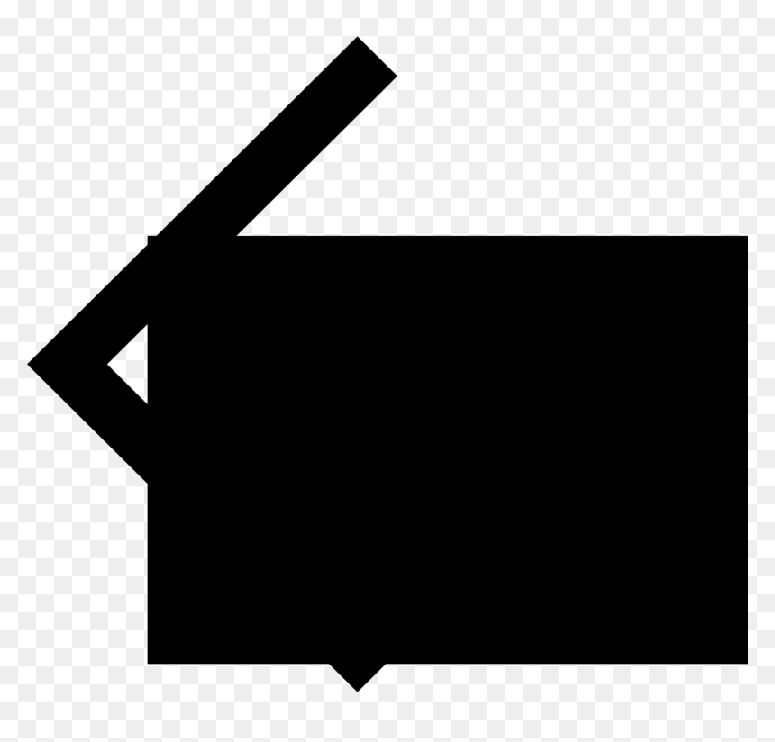 Left Arrow - Sign, HD Png Download - white left arrow png