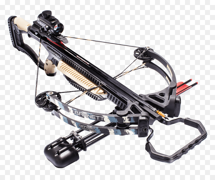 Crossbow Hunting Stock Compound Bows Bow And Arrow - Lady Whitetail Hunter Crossbow, HD Png Download - compound wall png