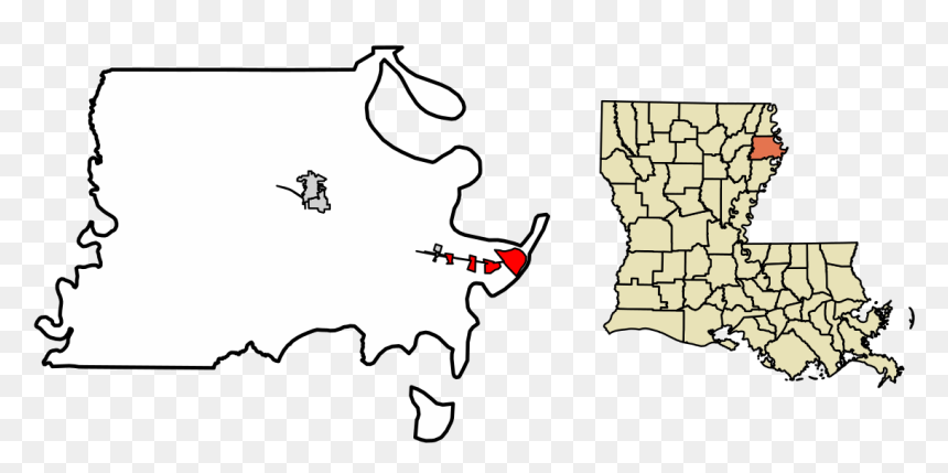 Louisiana Drawing Word - Mound Louisiana, HD Png Download - word map png