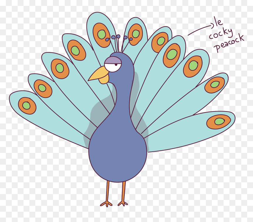 Turkey, HD Png Download - peacock png image