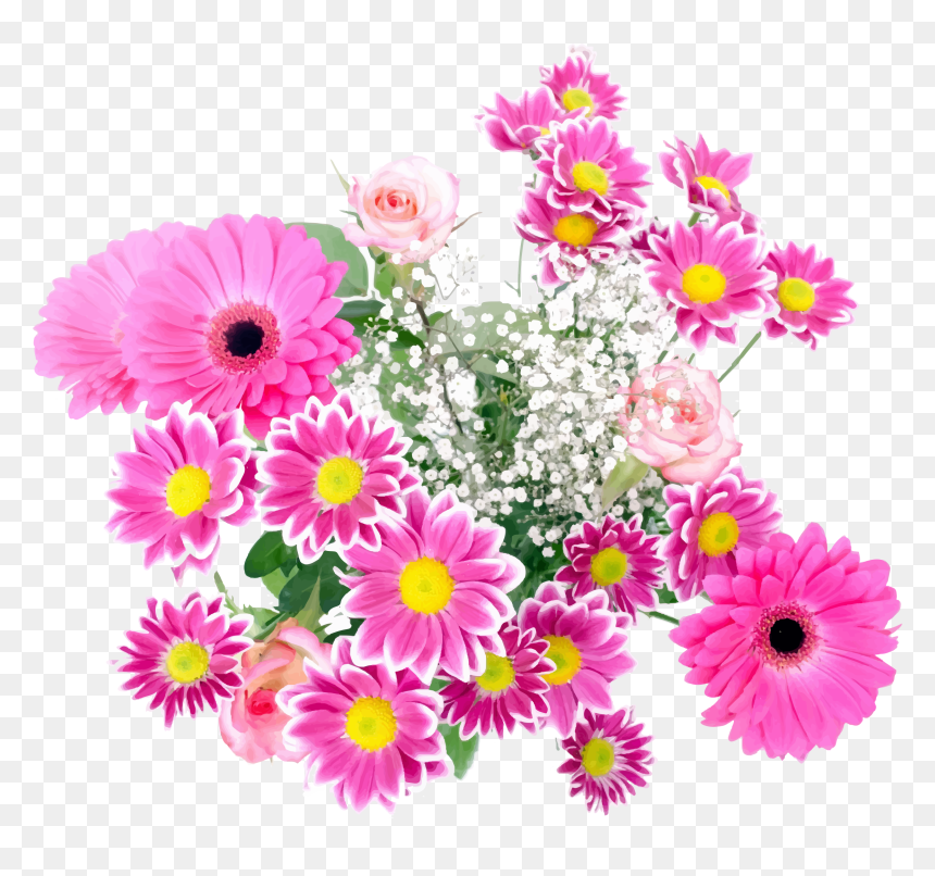 Clip Art Flower Arrangement Clipart - Wedding Anniversary Wishes For Newly Married Couple, HD Png Download - big flower vase png