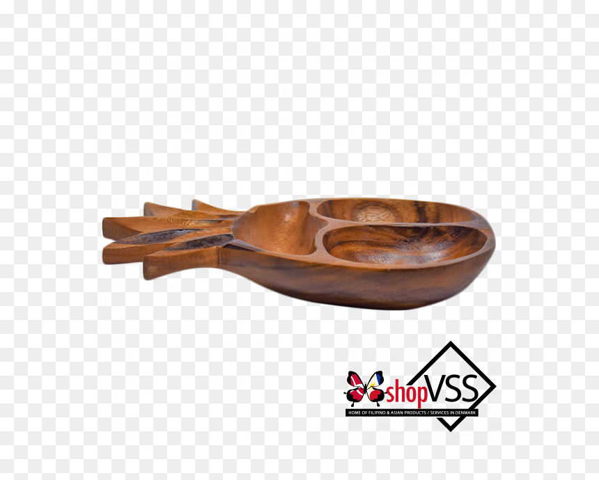 3 Compartment Pineapple Dish"
 Id="cloud - Wood, HD Png Download - handicrafts png