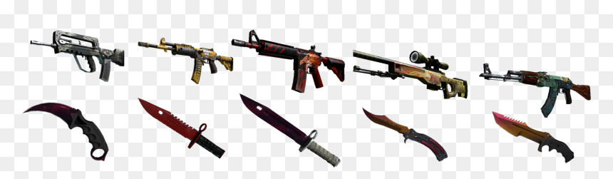 Picture - Assault Rifle, HD Png Download - csgo skins png