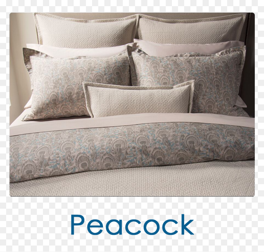 Bed Sheet, HD Png Download - peacock png image