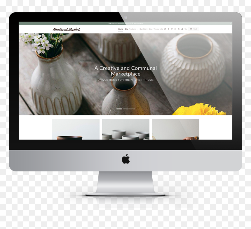Landing Page Design Responsive, HD Png Download - kitchen items png