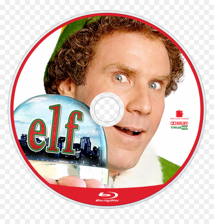 Buddy The Elf Head, HD Png Download - elf movie png