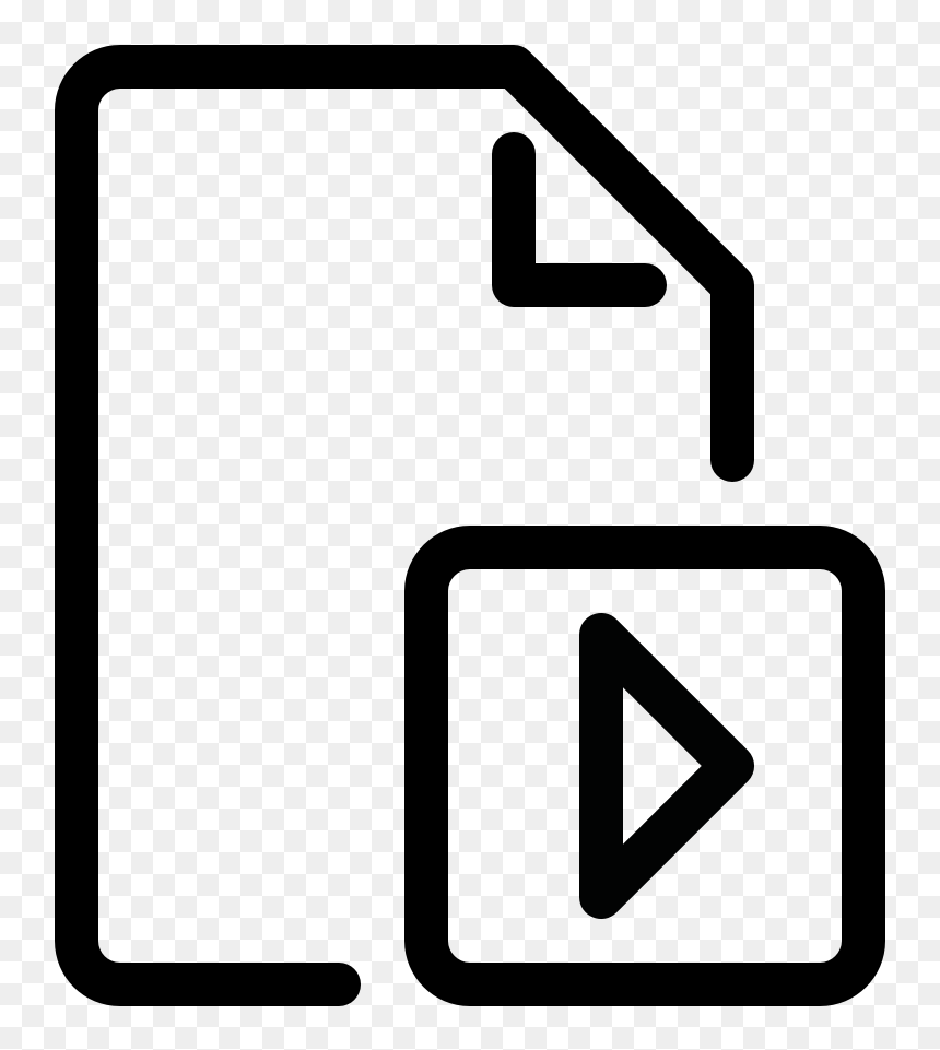 Document Type Video, HD Png Download - form icon png
