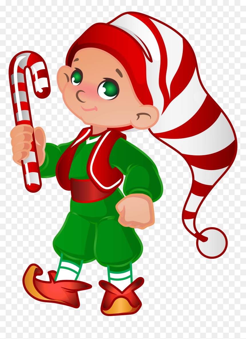Elf Santa Helper Transparent Png Clip Art Image, Png Download - elf movie png