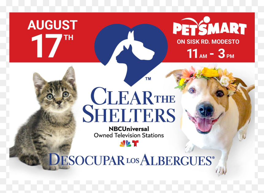 Clear The Shelters 2019, HD Png Download - petsmart png