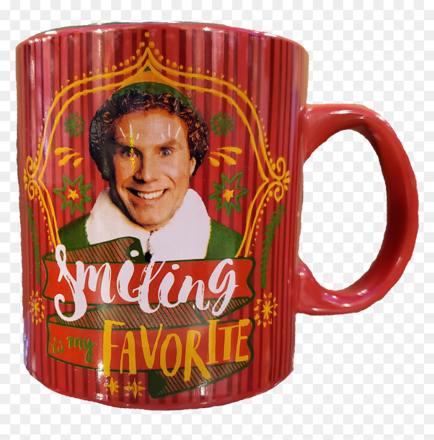 Elf Smiling Favorite Mug - Mug, HD Png Download - elf movie png