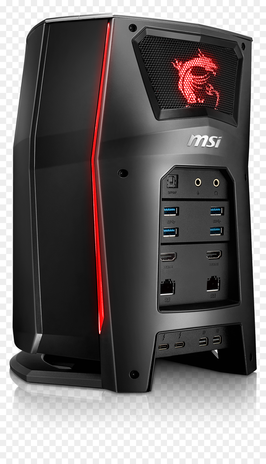 Msi Vortex G65vr, HD Png Download - pc tower png