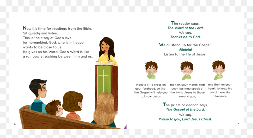 Jesus Invites Me To Mass By Sabine, HD Png Download - jesus word png