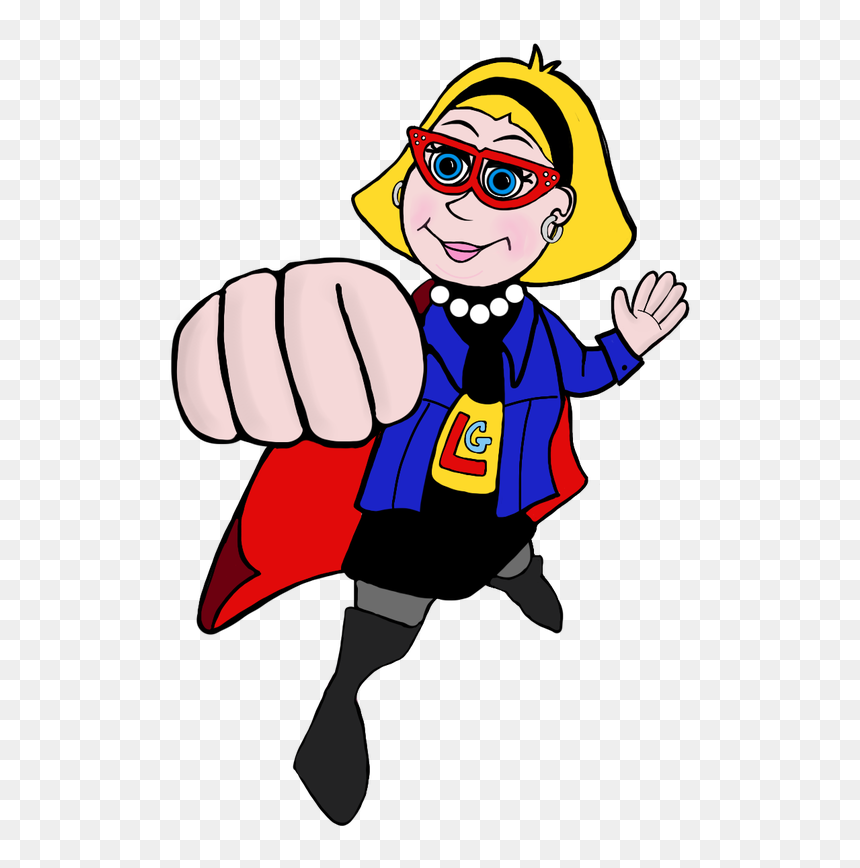 Jpg Free Librarian Clipart Middle School - Cartoon, HD Png Download - librarian png