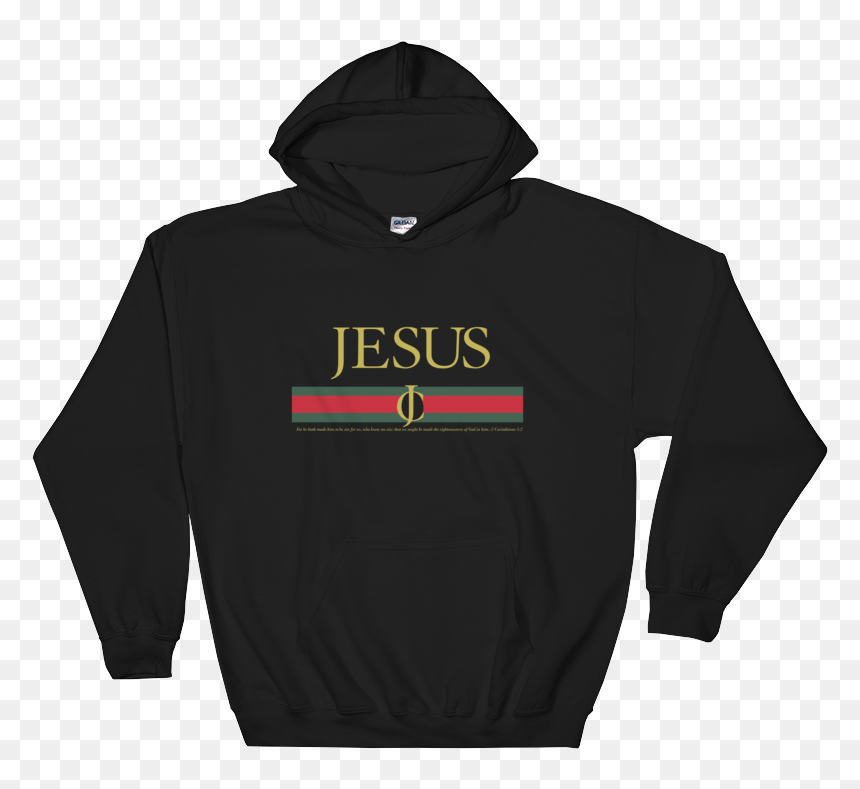 Black And Educated Hoodie, HD Png Download - jesus word png