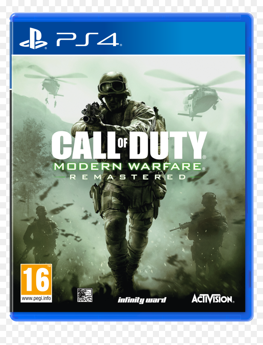 Call Of Duty Modern Warfare Remastered - Ps4 Cod Modern Warfare, HD Png Download - call of duty characters png