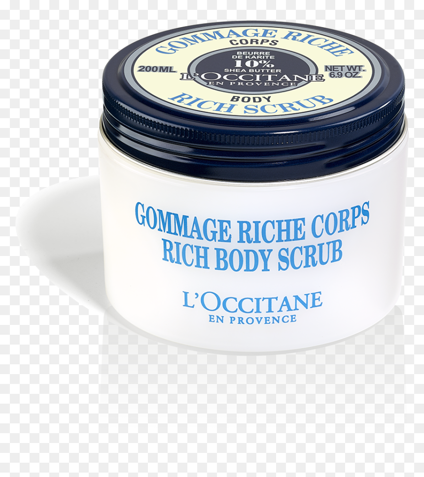Display View 1/1 Of Shea Butter Ultra Rich Body Scrub - Loccitane Shea Butter Scrub, HD Png Download - scrub png