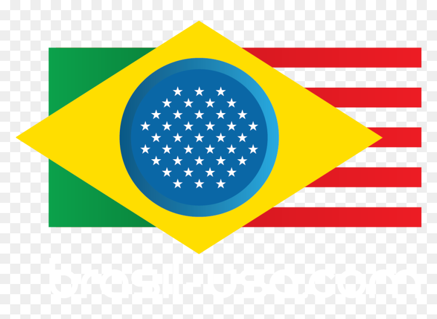 Brasil-usa - Com - Conexão Brasil Estados Unidos, HD Png Download - estados unidos png