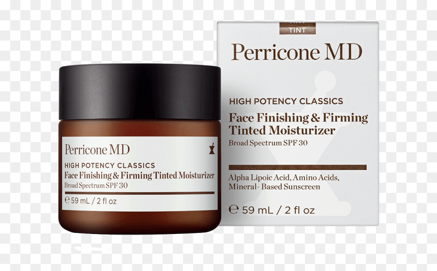 Face Finishing & Firming Tinted Moisturizer Broad Spectrum - Perricone Face Finishing And Firming Tinted Moisturizer, HD Png Download - tint png