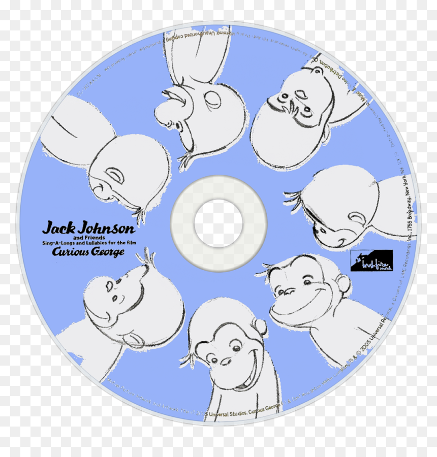 Sing A Longs And Lullabies For The Film Curious George - Curious George, HD Png Download - sing movie png