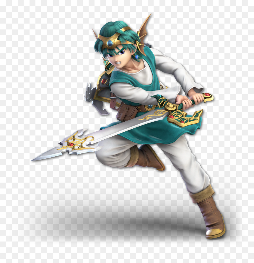Hero Solo Dragon Quest, HD Png Download - waluigi face png