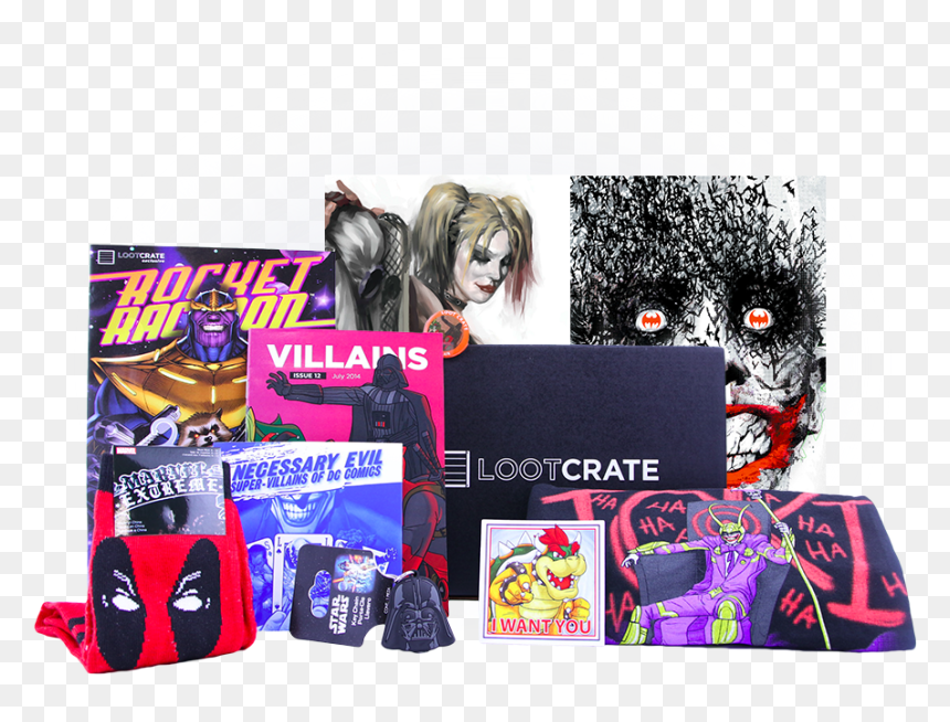 Past Loot Crates, HD Png Download - loot crate png