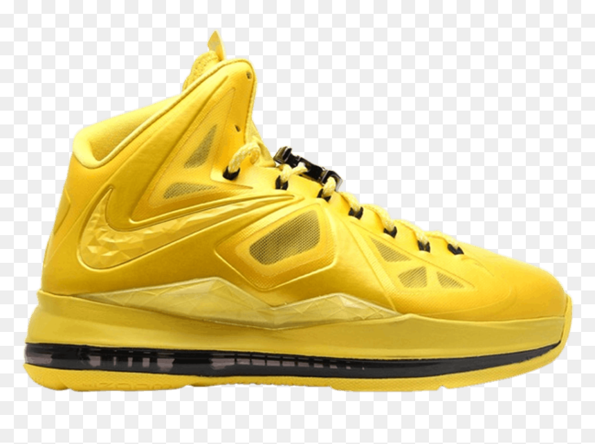 Nike Lebron 10 Yellow, HD Png Download - honeywell png