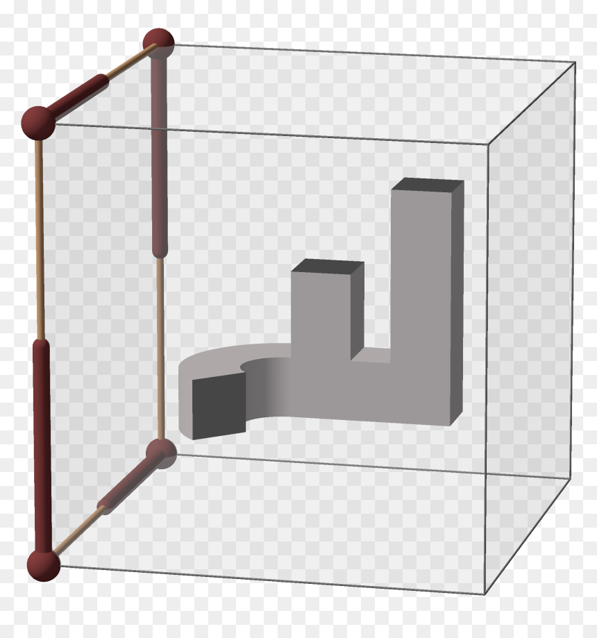 Cube Permutation 0 - Handrail, HD Png Download - c4 png