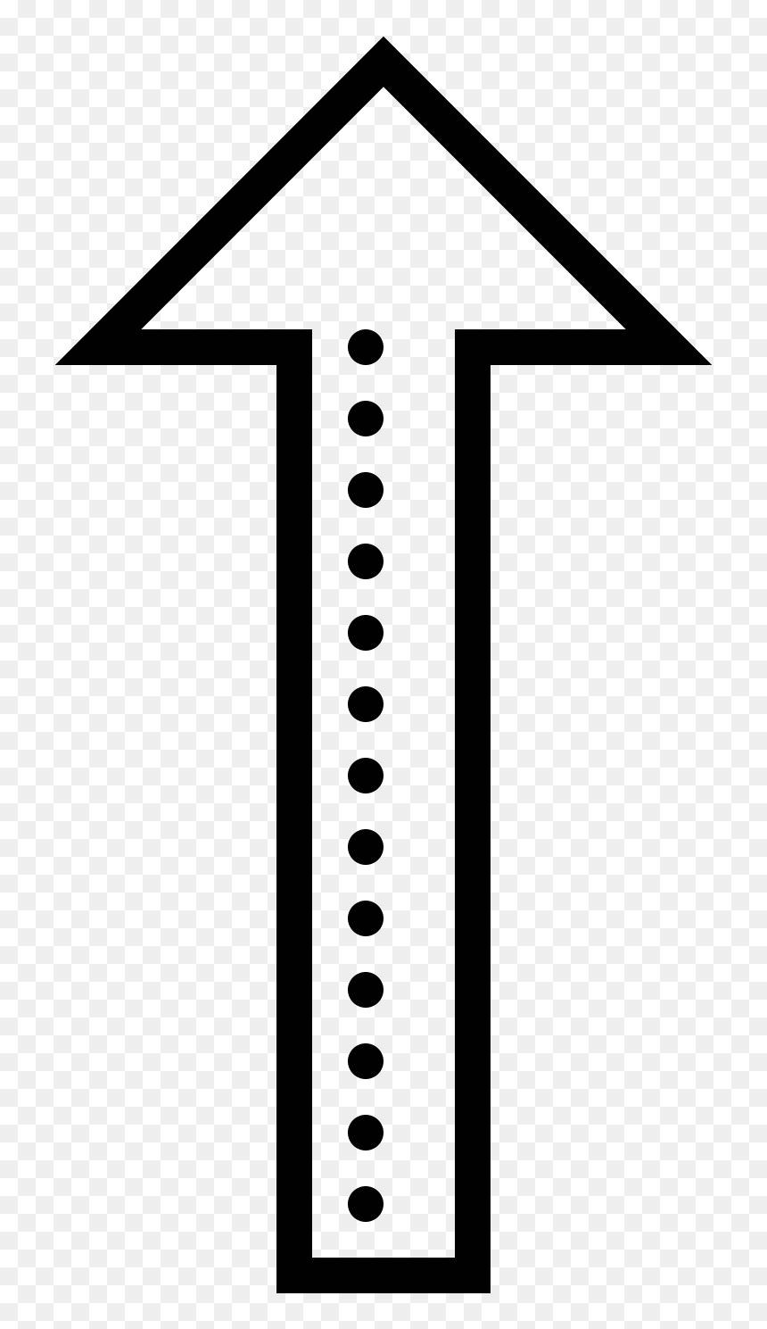Sign, HD Png Download - upward arrow png