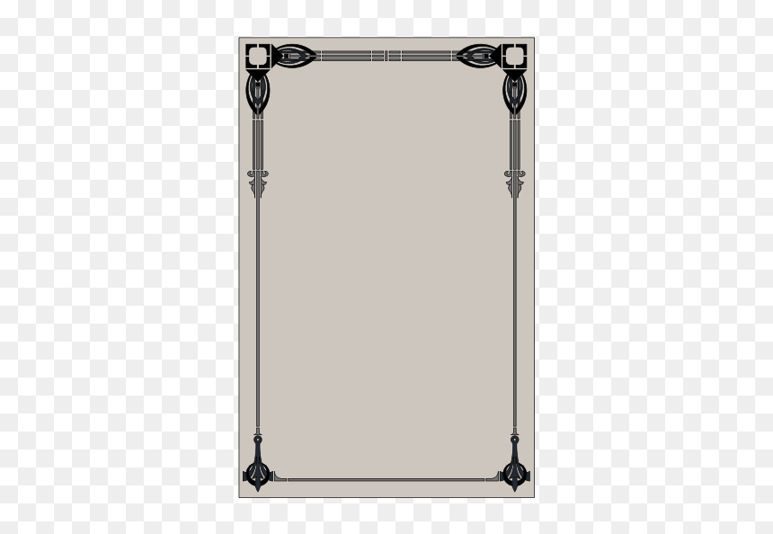 Page Border Design - Sliding Door, HD Png Download - page border designs png