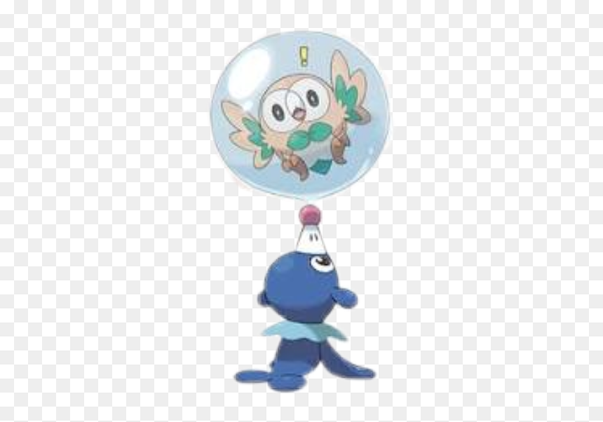 #pokemonsunandmoon #popplio - First Three Pokemon Ultra Moon, HD Png Download - popplio png