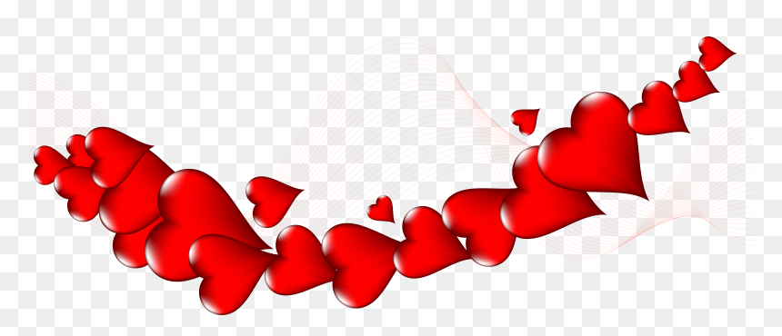 Heart Decoration Clipart - Valentine, HD Png Download - decoration clipart png