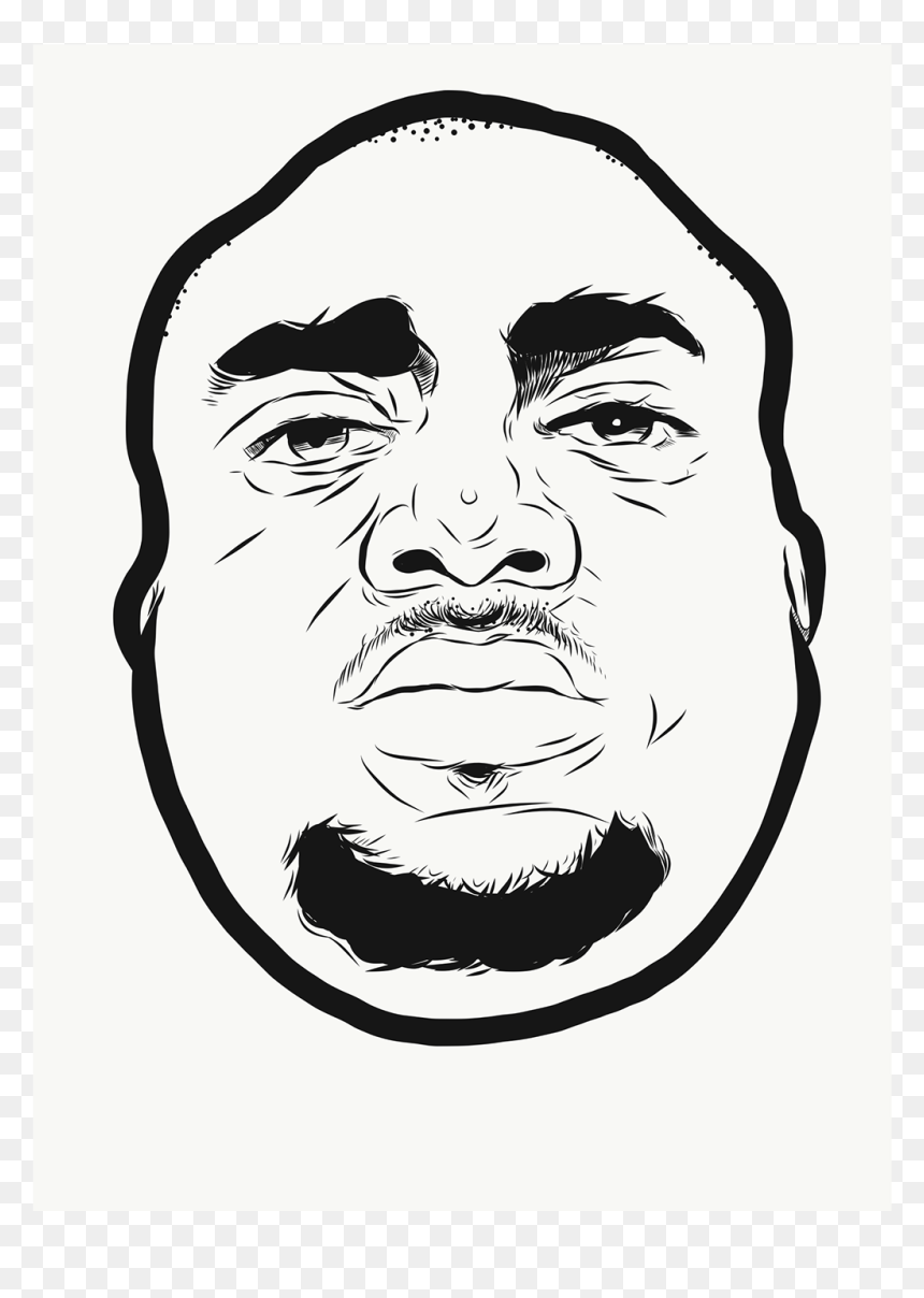Illustration, HD Png Download - man face vector png