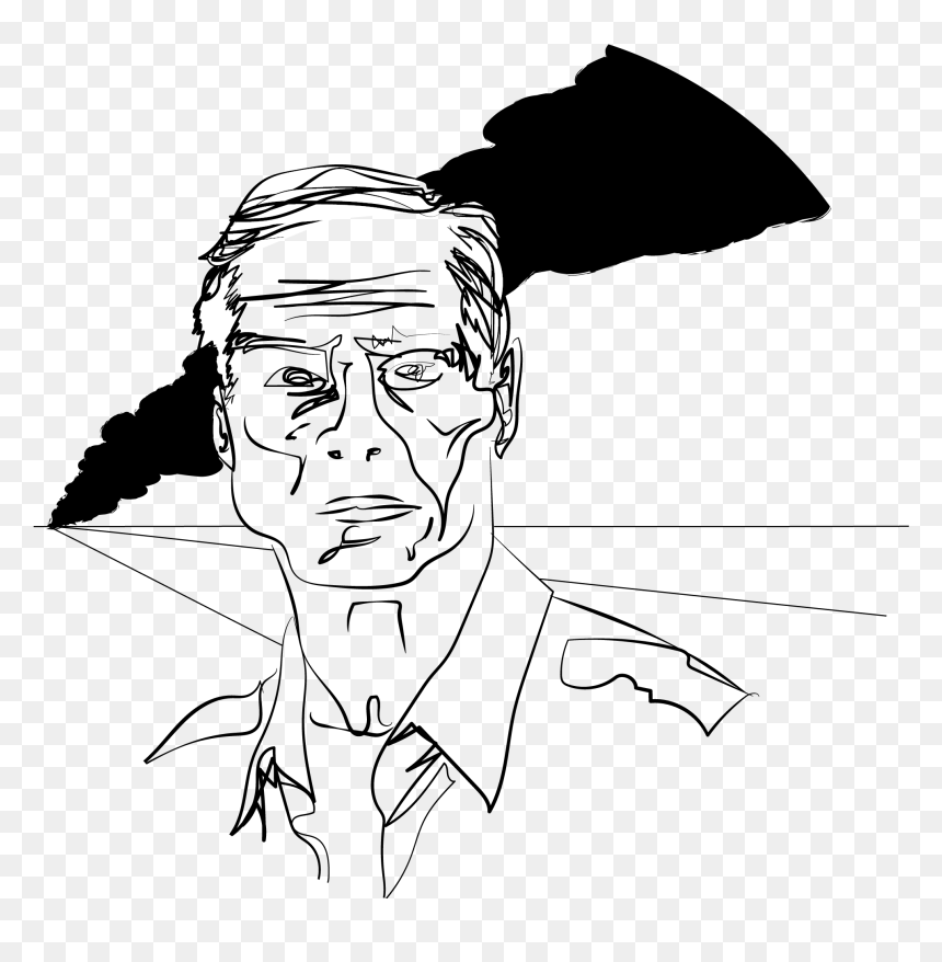 Illustration, HD Png Download - man face vector png